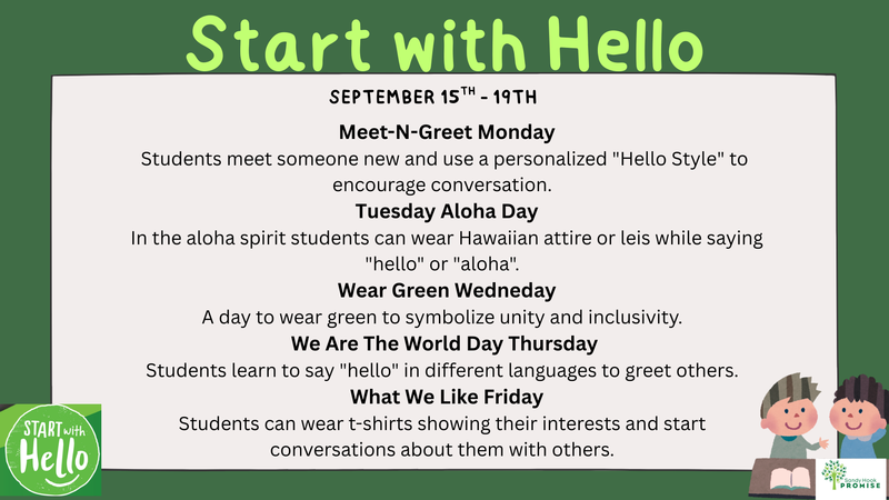 Start with hello