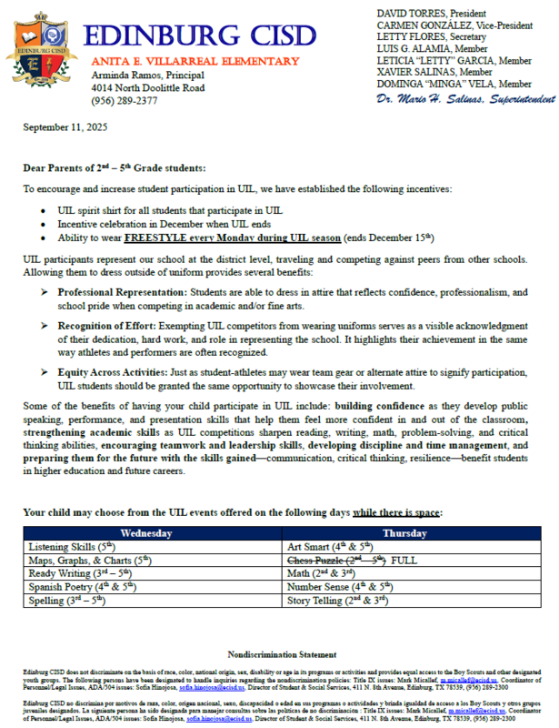 UIL recruitment
