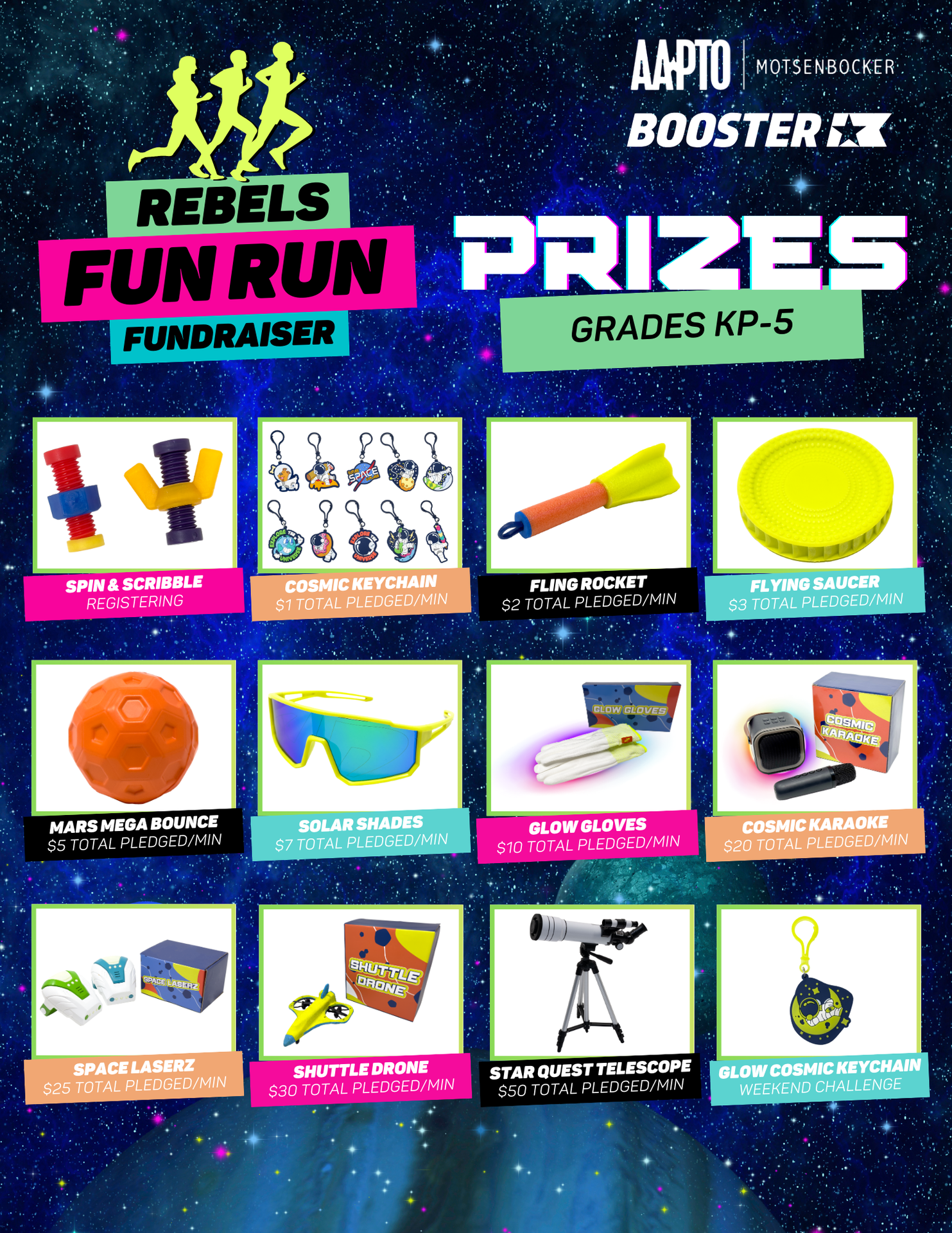 ES Fun Run Prizes