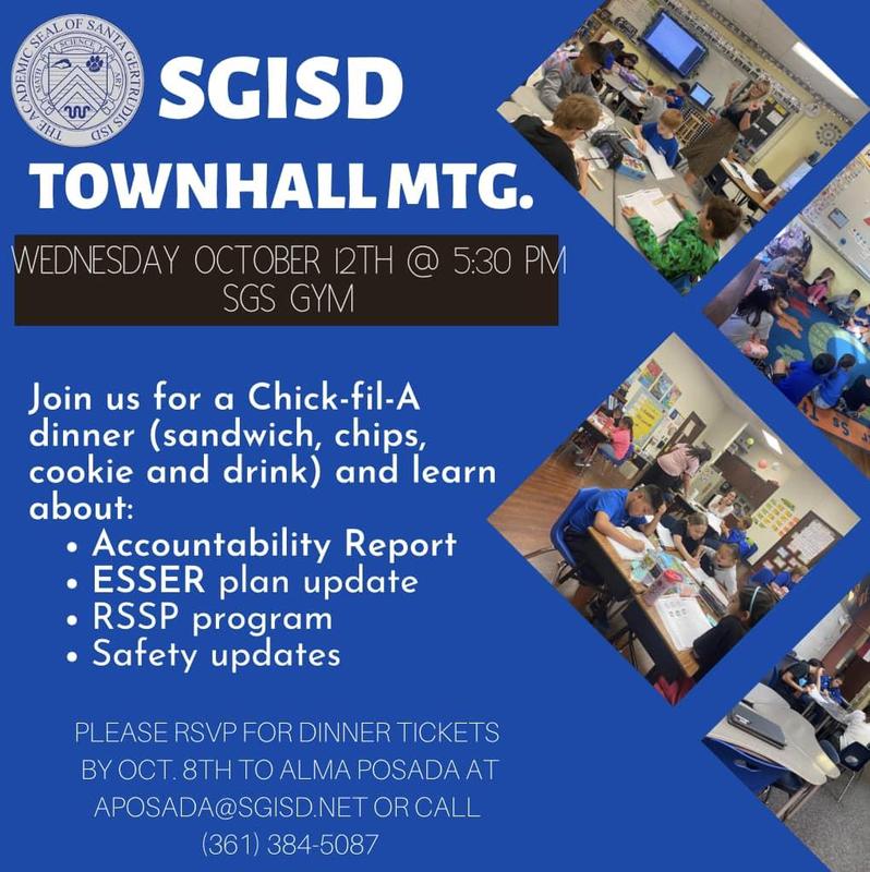 SGISD Townhall Meeting! Featured Photo