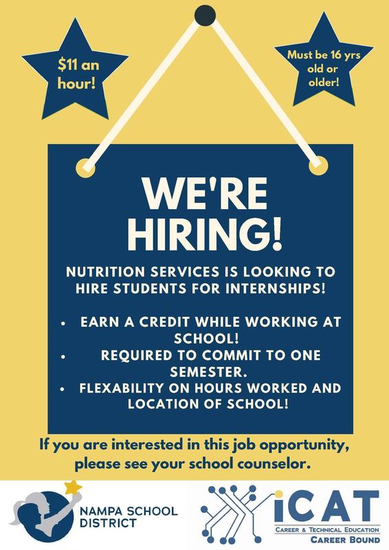 Now Hiring Flyer