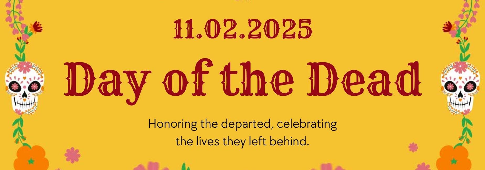 Day of the Dead flyer