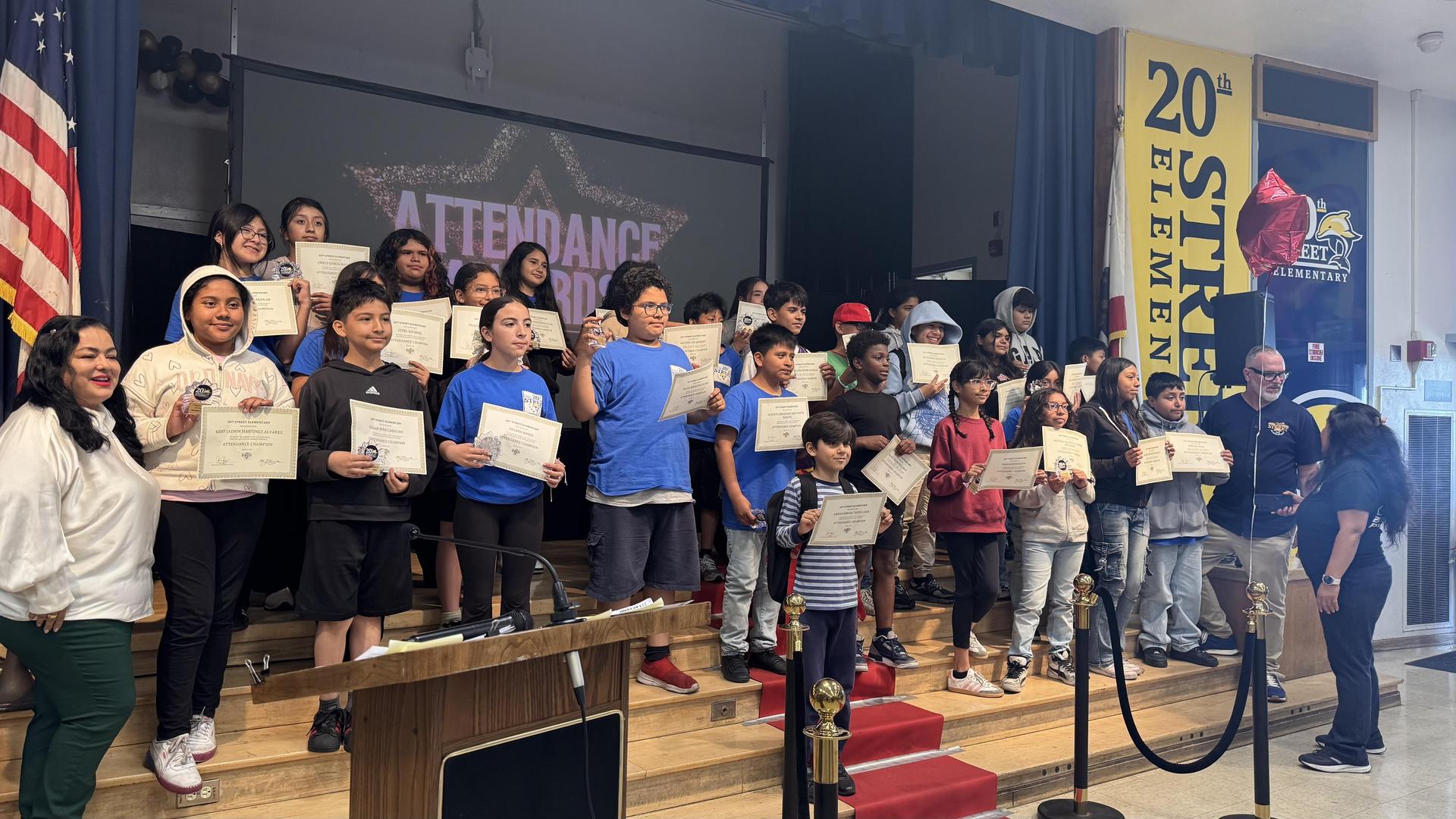 June 2025 Attendance Awards