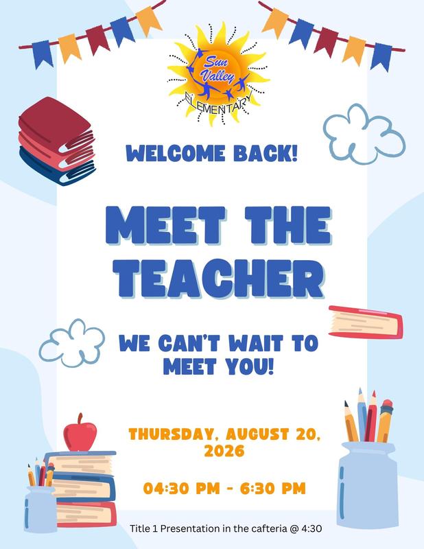 SVE Meet the Teacher 2026