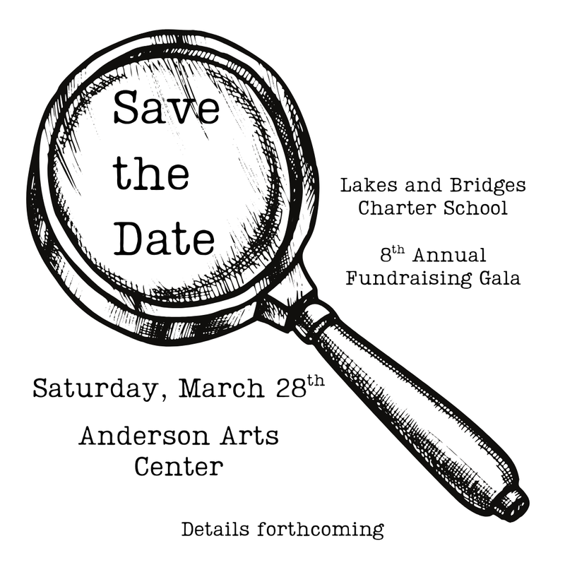 Save the Date for our 8th Annual Fundraising Gala on Saturday, March 28th at the Anderson Arts Center