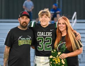 Coalers honor senior football player