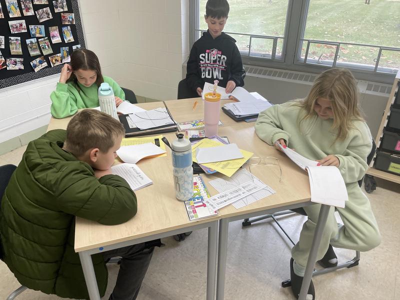 Mrs. Boresi’s class wrapped up the month by showing gratitude to their classmates