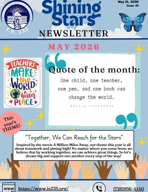 🌟 Shining Stars News – May 2026 | Edition 19 🌟 (Bilingual) Featured Photo