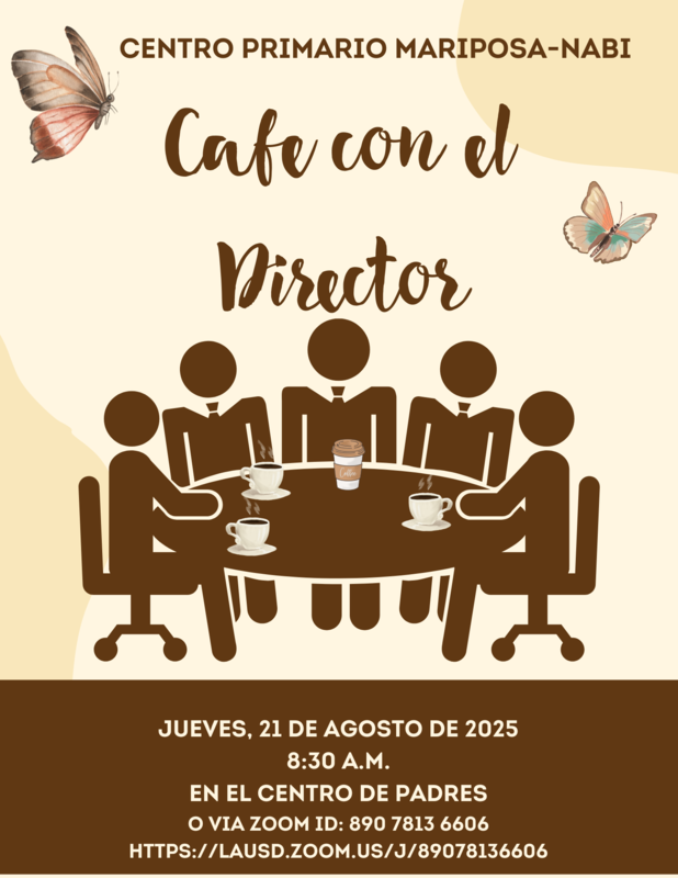 Cafe con el Director