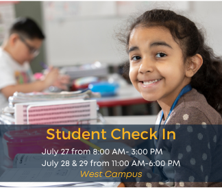 student check in July 27 from 8:00 am-3:00 Pm and July 28 & 29 from 11:00-6:00 PM