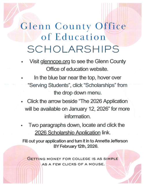 Glenn County Scholarships