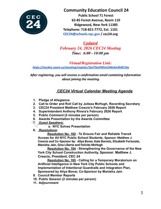 CEC24 Agenda