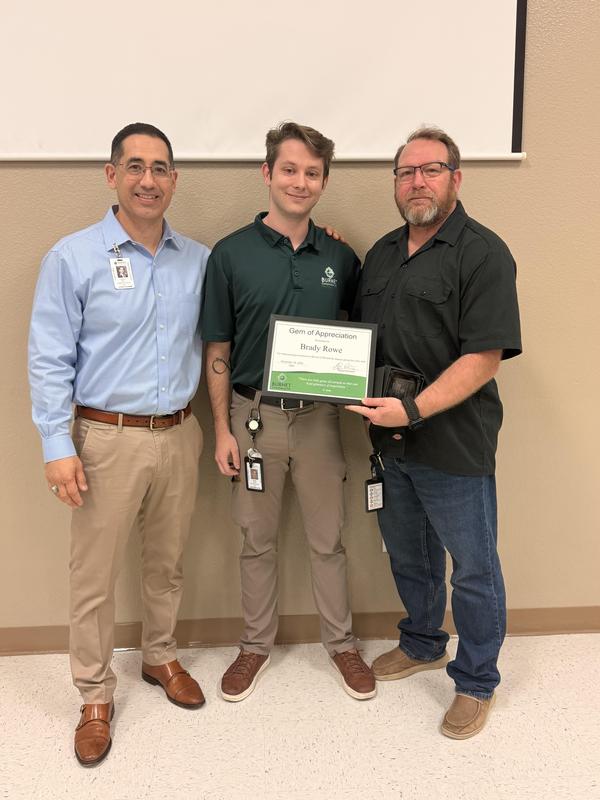 Brady Rowe - Central Office Gem for December Featured Photo