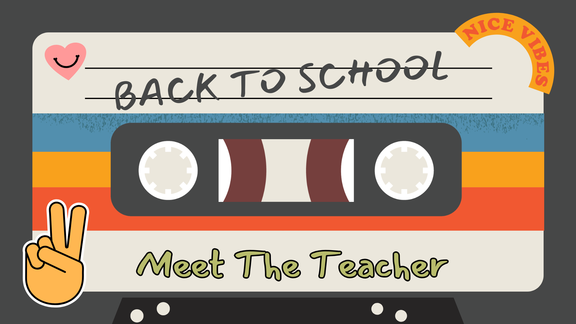 Back to school: Meet the teacher!