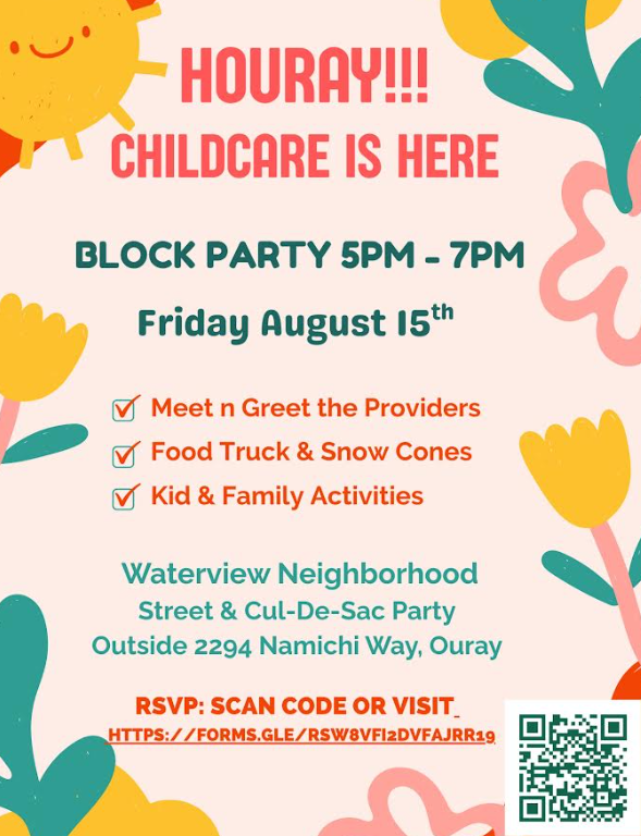 Childcare block party