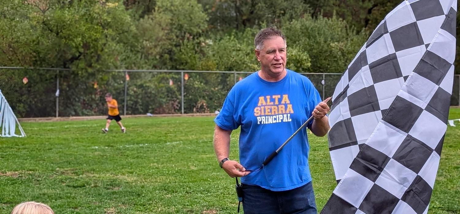 Jog-A-Thon with Principal Bivens - September 19, 2025