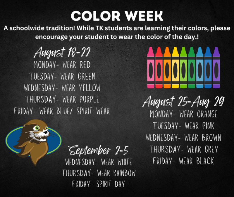 Color week spirit week
