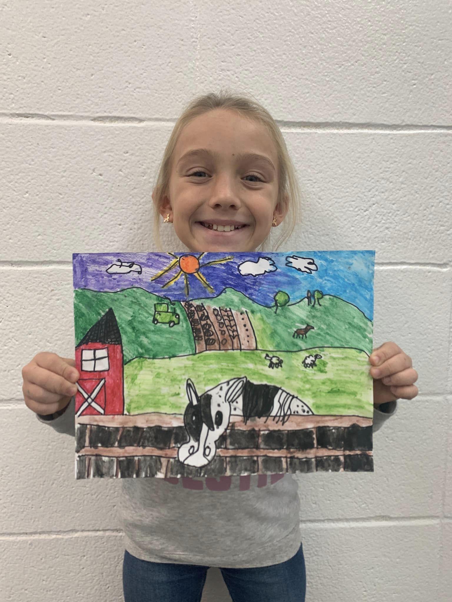 Anderson Students Art Work Selected Fred A Anderson Elementary School