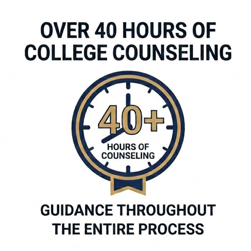College Counseling Clock image