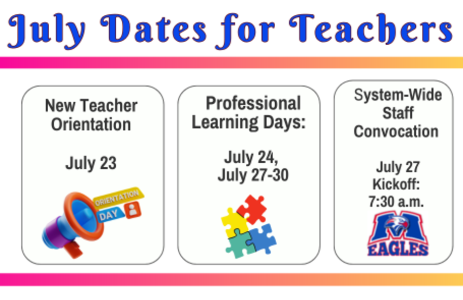 Dates for July