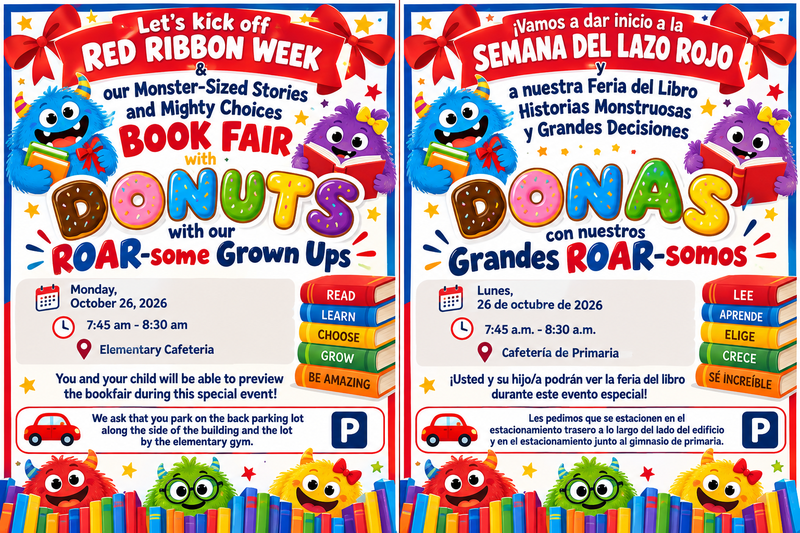 Book fair and donuts