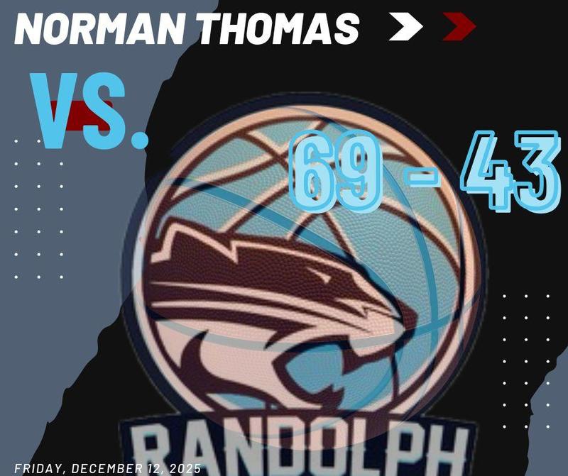 APR VS. Norman Thomas BOYS VARTSITY BASKETBALL