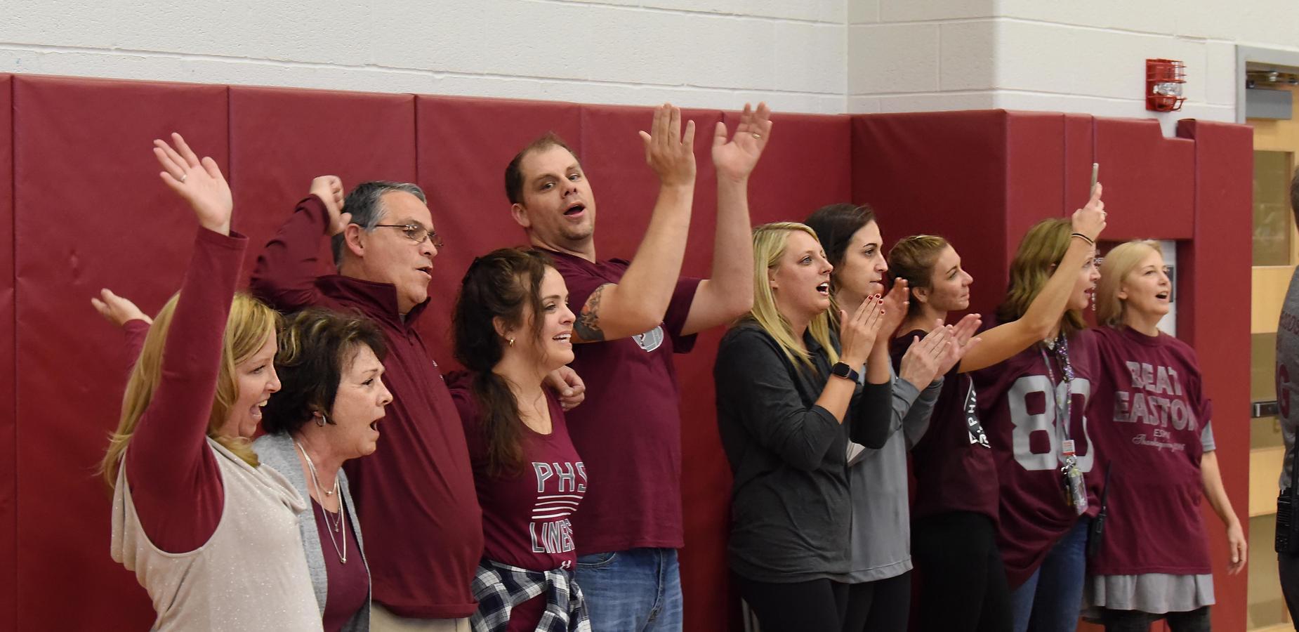 PHS Staff Pep Rally