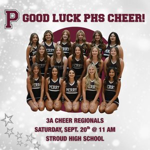 Good Luck Perry Cheer