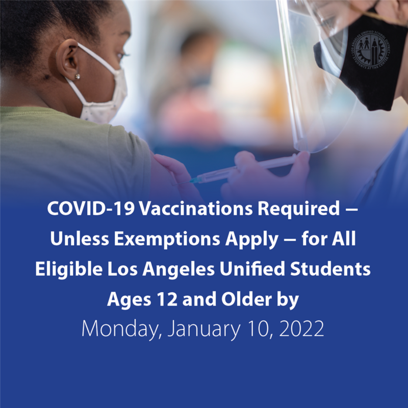 COVID-19 Vaccinations Required