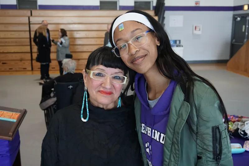 sandra and student