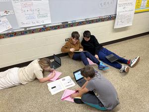 Sixth graders use math skills to crack the case