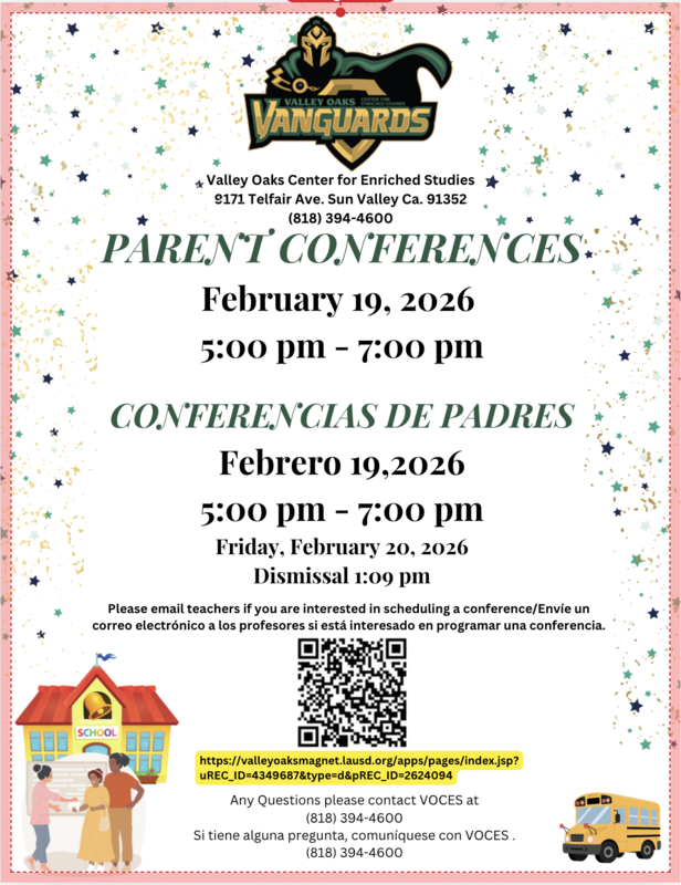 Parent Conferences Feb 19th