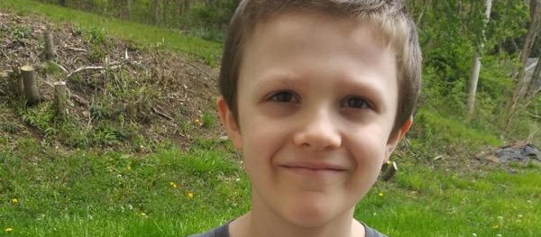 boy smiling for the camera