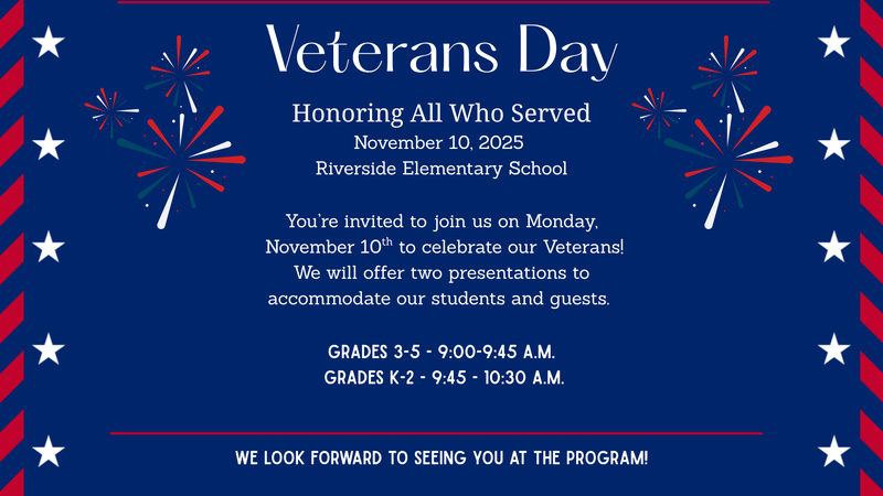 Veterans Day flyer