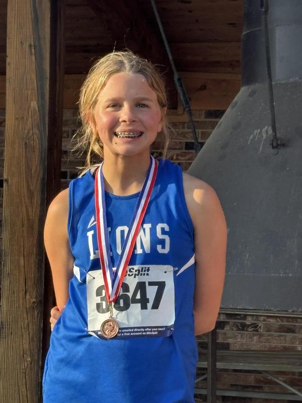 Paisley Gibson - 8th Place 7th Grade Girls
