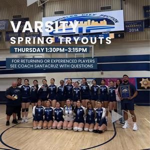 Girls Varsity Volleyball Tryouts