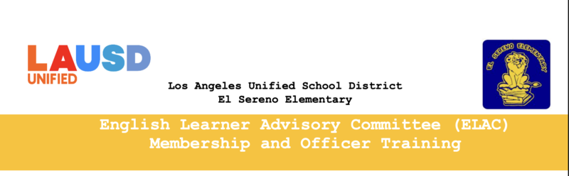 ELAC OCT. 3