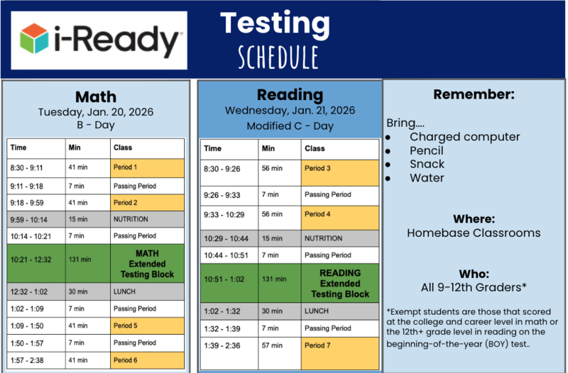 moy schedule