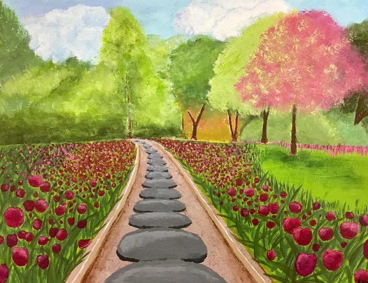 canvas landscape art