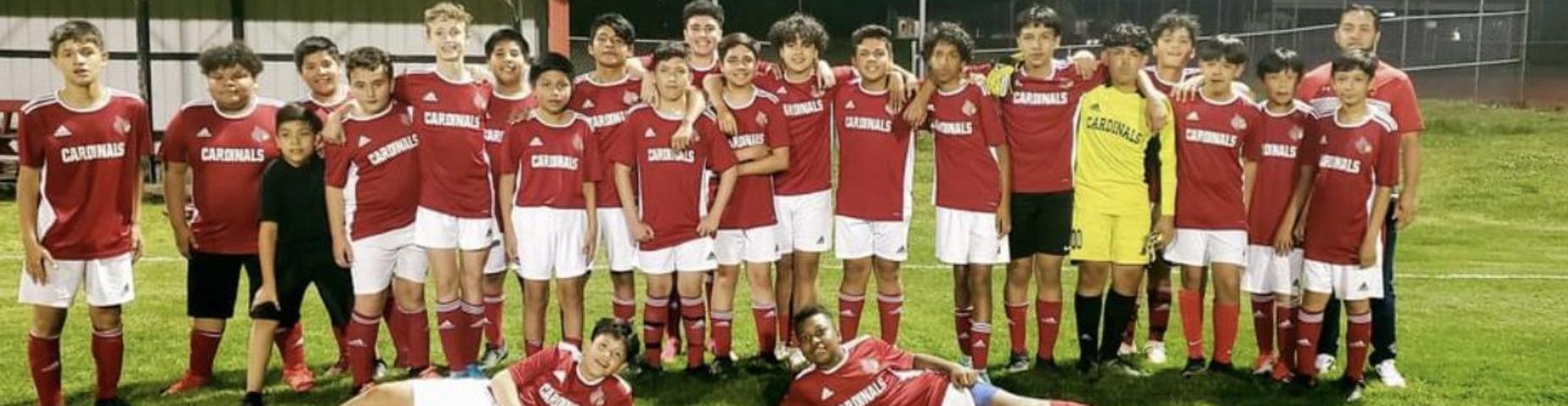 MMS boys soccer team with a great win!
