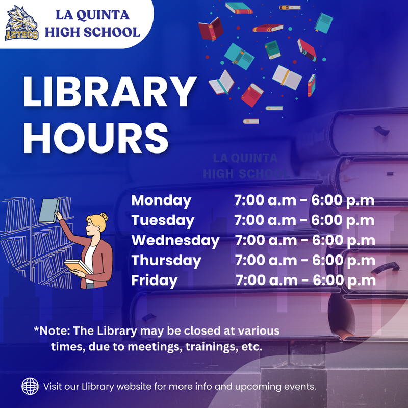 Library Extended Hours Featured Photo