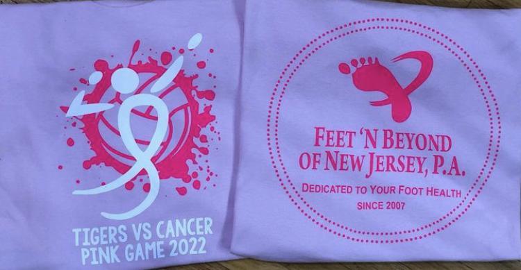 2022 Pink Game shirt