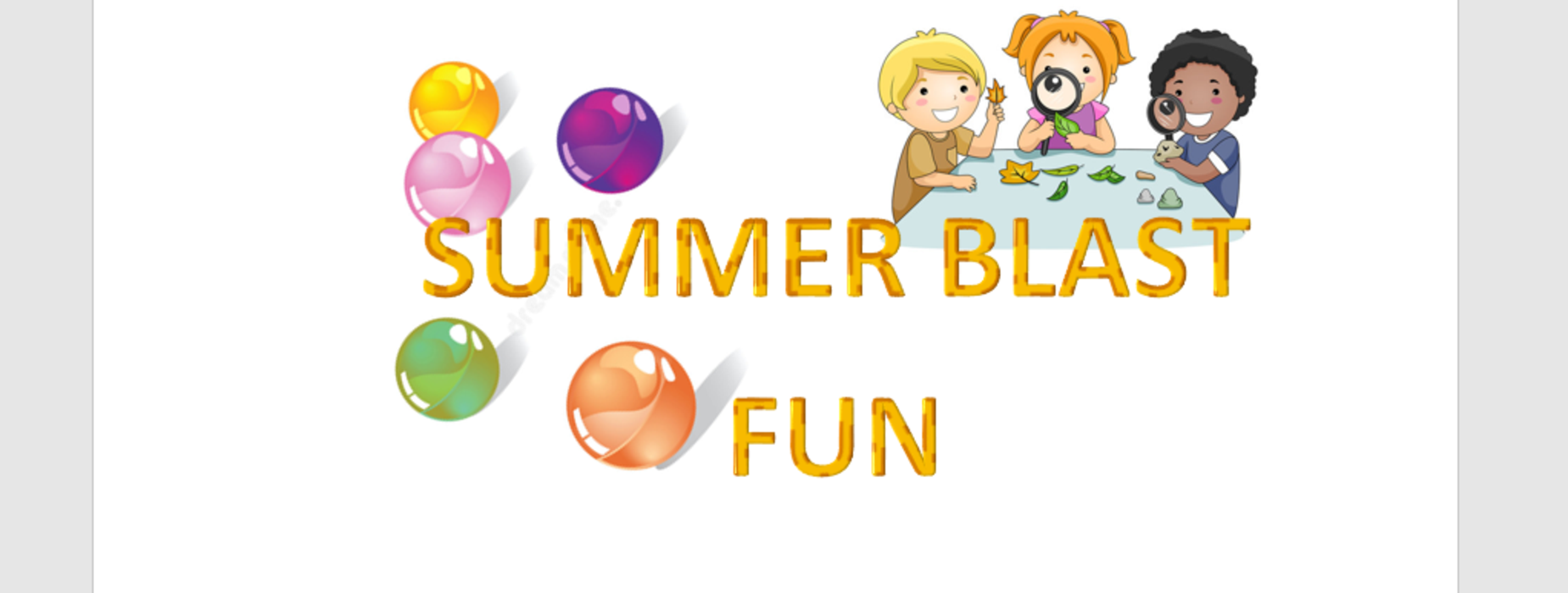 SUMMER BLAST