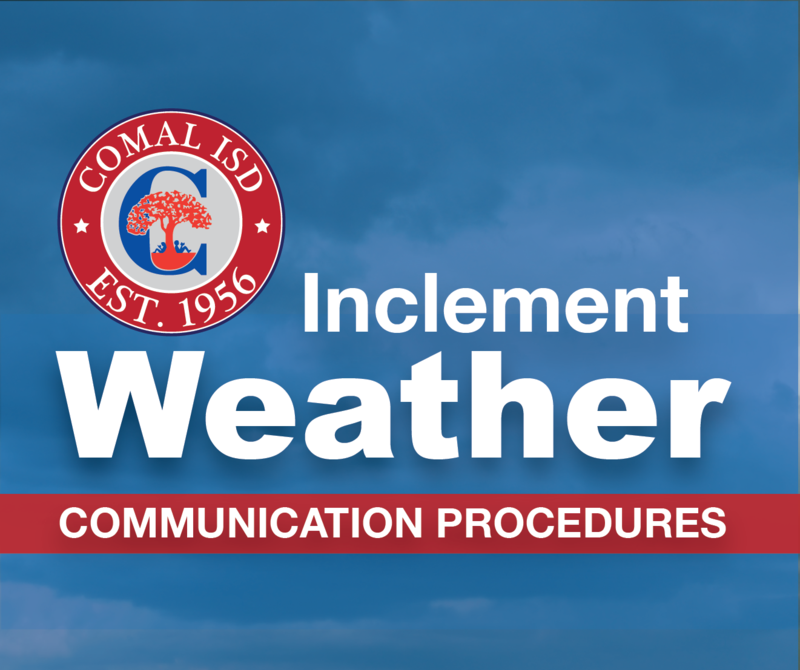 inclement weather communication procedures graphic