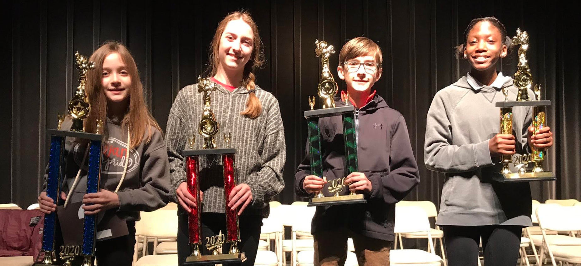 Picture of LCSD Spelling Bee winners