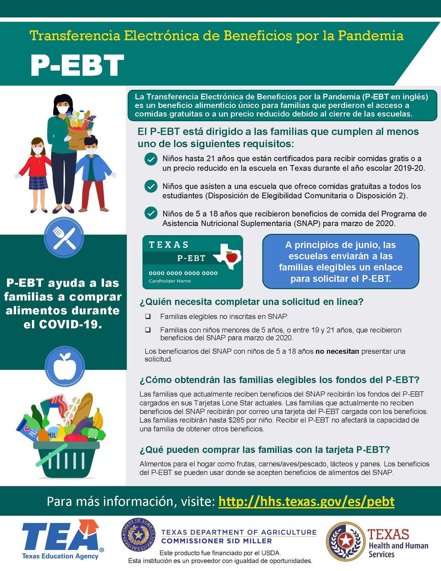 P-EBT Spanish Flyer