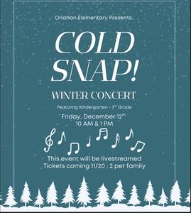 Winter Concert flyer