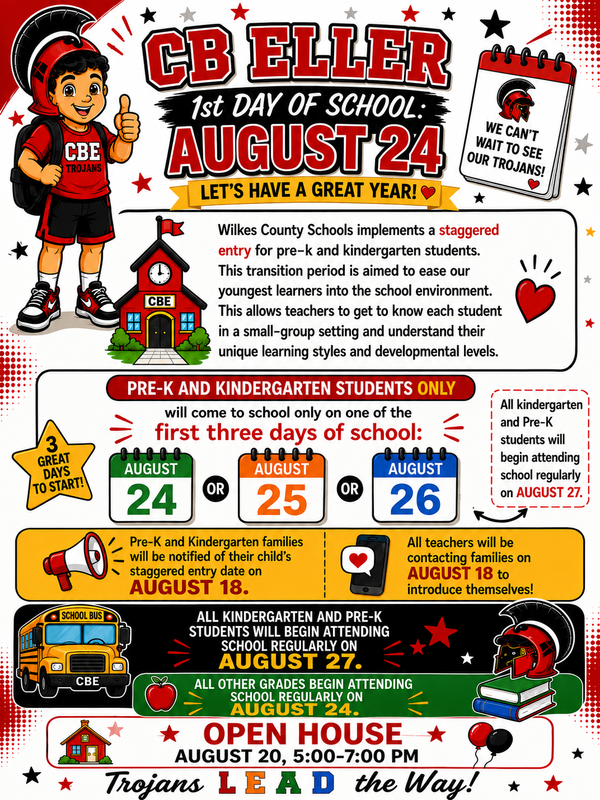 CBE 1st Day Graphic