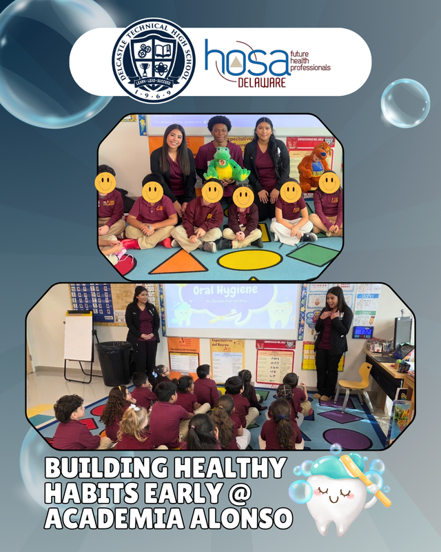 Delcastle HOSA Community Outreach Dental Assisting