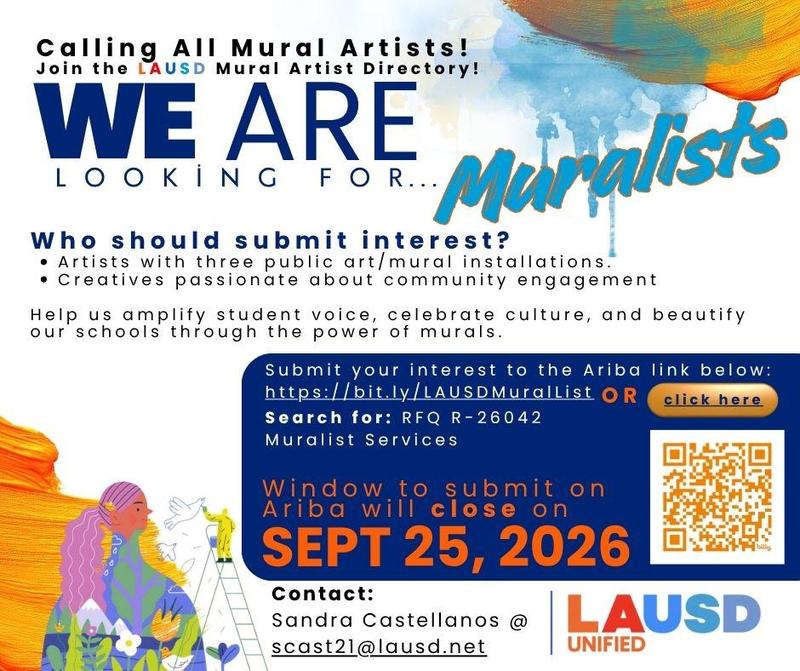 Mural Artists Needed